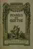 Pensées . GOETHE