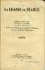 La chasse en France - Premier inventaire des lieux de chasse. Anonyme