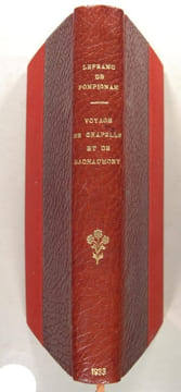 Voyage  de Chapelle & de Bachaumont  suivi du Voyage de Languedoc et de Provence. LEFRANC DE POMPIGNAN