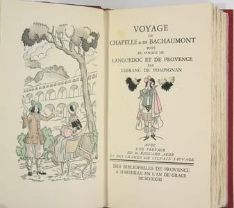 Voyage de Chapelle & de Bachaumont suivi du Voyage de Languedoc et de Provence