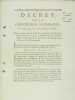 Décrets n° 591 et 299 de la Convention Nationale, du 19 mars 1793, l’an second de la République Française. CONCERNANT LA PUNITION de ceux qui sont ou ...