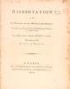 Dissertation sur la Phrénésie et les affections frénétiques . (Document) DETREZ Henri Aimé Joseph