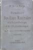Formulaire des eaux minérales de la balnéothérapie et de l’hydrothérapie. LA HARPE Dr de
