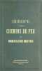 Chemins de fer, lignes  télégraphiques, communications maritimes : EUROPE. (Carte des Chemins de fer) Andriveau Goujon