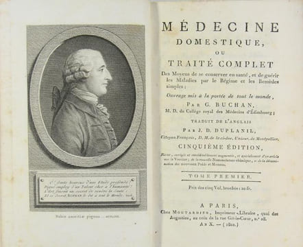 Médecine domestique, ou traité complet des moyens de se conserver en santé, et de guérir les maladies par le régime et les remèdes simples : ouvrage ...
