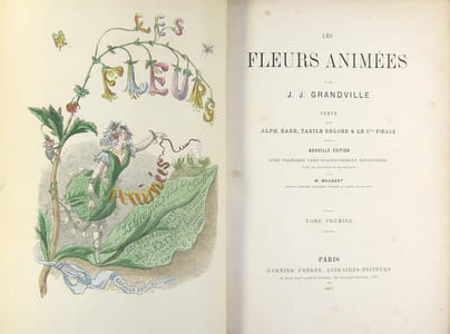 Les fleurs animées.