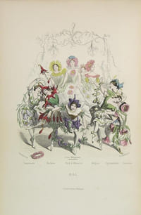 Les fleurs animées.
