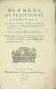 Elémens de pyrétologie méthodique. SELLE CH. G. (MONTBLANC J. B. trad.)