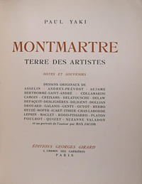 Montmartre terre des artistes - Notes et souvenirs