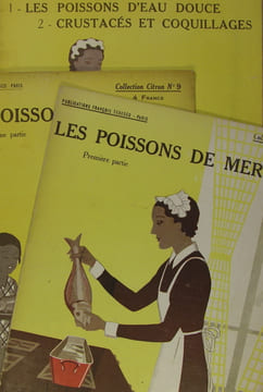 Les poissons de mer - Les poissons d'eau douce, Crustacés et coquillages. Collectif.