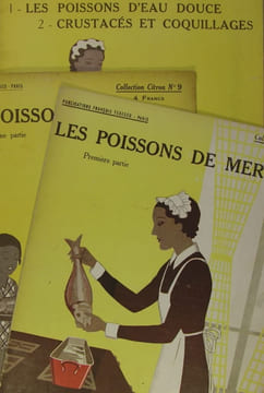 Les poissons de mer - Les poissons d'eau douce, Crustacés et coquillages. Collectif.