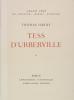 Tess d'Urberville. HARDY Thomas