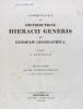 Commentatio de distributione hieracii generis per europam geographica. GRISEBACH A. (Auguste)