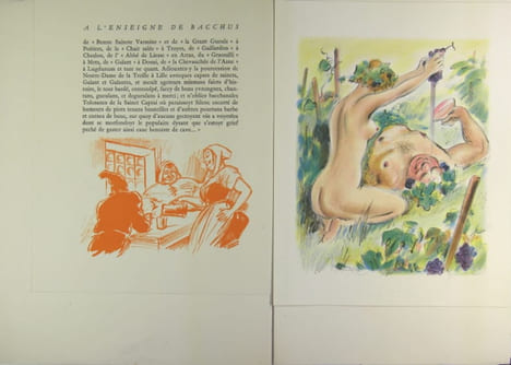 A l'enseigne de Bacchus. CADILHAC Paul Emile (GALLAND André)
