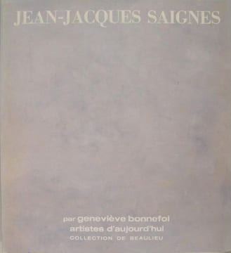 Jean Jacques Saignes. BONNEFOI Geneviève