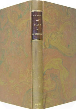 L'âme de la brousse. Eesme Jean d' (pseud. Jean Marie Henri d'Esmenard)