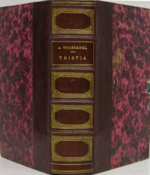 Tristia - Histoire des misères et des fléaux de la chasse de France. TOUSSENEL A.
