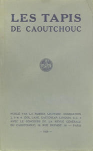 Les tapis de caoutchouc