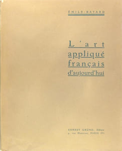 L'art appliqué français d'aujourd'hui