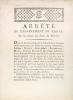 Arrêté du département du Rhône,  sur la culture des biens des Rebelles. (Document) (PELLETIER, MARGUERY)
