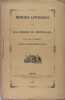 Mémoire liturgique sur les ciboires du Moyen-Age. CORBELET Abbé J.