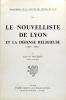 Le nouvelliste de Lyon et la défense religieuse (1879-1889). VAUCELLES Louis de