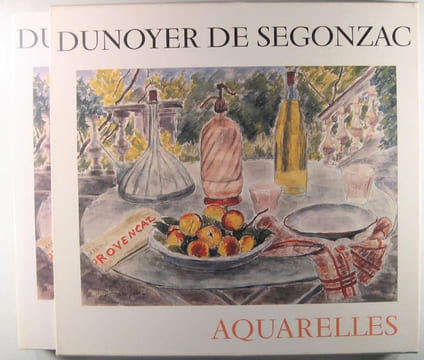 Dunoyer de Segonzac, aquarelles. PASSERON Roger & DUNOYER DE SEGONZAC