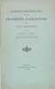 Quelques considérations sur les propriétés radioactives des eaux minérales. PIATOT Dr