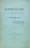 La question de Paris ou De la translation du siège du gouvernement hors de Paris. DU BOYS Albert