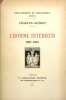 L'homme int&eacute;rieur 1901-1905. GUERIN Charles