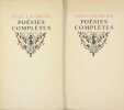 Poésies complètes. LAFORGUE Jules