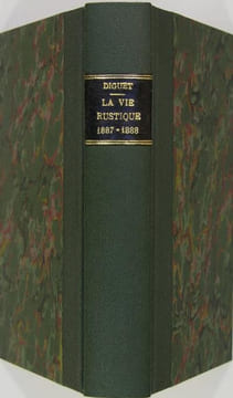 La vie rustique 1887-1888. DIGUET Charles