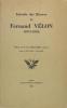 Extraits des oeuvres de Fernand Vélon (1874-1929). VELON Fernand
