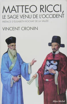 Matteo Ricci, le sage venu de l'Occident. CRONIN Vincent