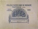 Collège Notre Dame de Mongré, Villefranche (Rhône) année jubilaire 1926. (NOTRE DAME DE MONGRE)