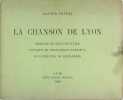 La chanson de Lyon. PRIVAS Xavier (BONNARDEL)