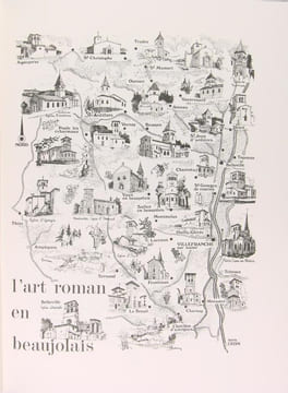 L'art roman en Beaujolais. CARRON Pierre
