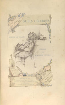 Les duels célèbres. VAUX Baron de
