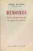 Mémoires - Années d'apprentissage et années de travail. Maurois André