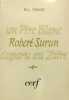 Un père blanc Robert Surun, disparu au Zaïre (1926-1969).. TOUZE, R.-L.