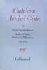 Cahiers Andre Gide 2 - Correspondance Andre Gide Francois Mauriac 1912-1950.. Andre Gide