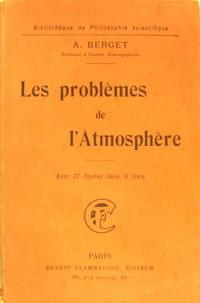 Les problèmes de l'atmosphére. 