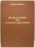 Pêche au fouet des poissons carnassiers.. Pequegnot Jean Paul 