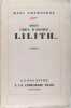 Dieu créa d'abord Lilith... . Marc Chadourne  