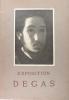 Exposition Degas au profit de la ligue franco-anglo-américaine contre le cancer - Peintures, pastels et dessins, sculptures, eaux-fortes, ...