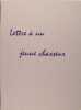 Lettre à un jeune chasseur.. (Babiole cynégétique) BRAIBANT Armand 