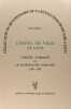 L'hôtel de ville de Lyon - L'hôtel  commun et les municipalités Lyonnaises : 1789-1795.. Paul Feuga
