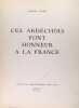Ces ardéchois font honneur à la France.. Michel Faure