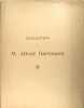 Collection de M. Alfred Hartmann - Catalogue de tableaux modernes - Aquarelles et remarquables. Georges Lafenestre
