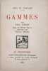 Gammes. Paul Garcin